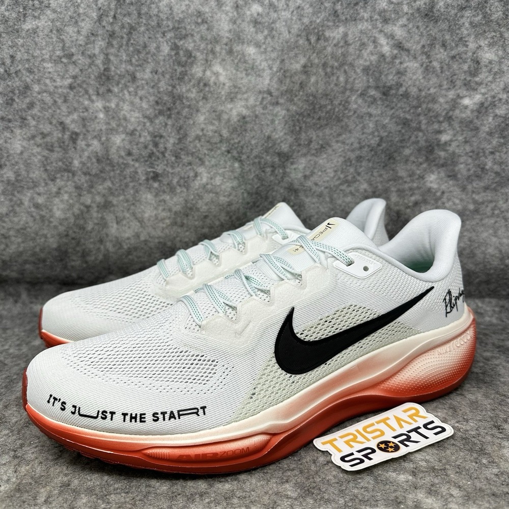 Nike Zoom Pegasus 41 Running Shoes Mens 13 White Red Eliud Kipchoge HJ7037-100